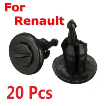  10pcs Wheel Arch Lining Splash Guard Trim Clips For Renault  Clio Scenic Megane : Automotive