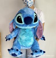 60เซนติเมตรดิสนีย์ Lilo &amp; Stitch ตุ๊กตาตุ๊กตาของเล่นการ์ตูนมอนสเตอร์น้อยตะเข็บเบาะหมอนตุ๊กตาคู่เด็กคริสต์มาสของขวัญวันเกิด