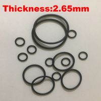 200pcs 16x2.65 16*2.65 17x2.65 17*2.65 ID*Thickness Black NBR Nitrile Chemigum Rubber O-Ring Washer Oil Seal O Ring Gasket Bearings Seals