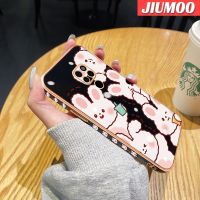 เคส JIUMOO สำหรับ Huawei Mate 20 Mate 20 Pro Mate เคส20X การ์ตูนน่ารักลายกระต่ายดีไซน์ใหม่เครื่องดื่มหรูหราเคสโทรศัพท์เคสซิลิโคนแบบนิ่มเลนส์กล้องถ่ายรูปคลุมทั้งหมดเคสกันกระแทกป้องกัน