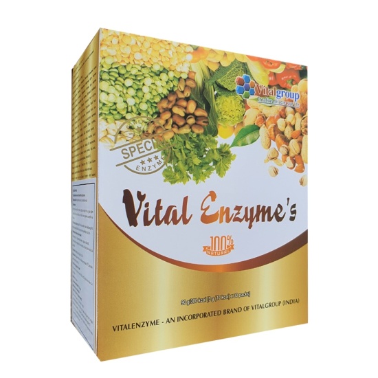 1 thùng 12 hộp vital enzymes thanh lọc cơ thể - ảnh sản phẩm 3
