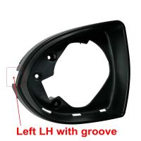 Auto Left Right Side Mirror Frame Holder For KIA Sportage R 2012 2013 2014 2015-2017 housing Outer Rearview Mirror trim