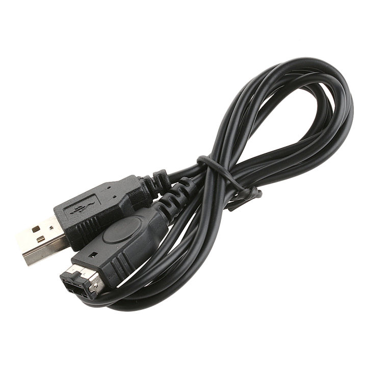 สายชาร์จ USB PVC ชาร์จสายไฟการเชื่อมต่อสายชาร์จเข้ากันได้กับ NS GBA SP NDS คอนโซล