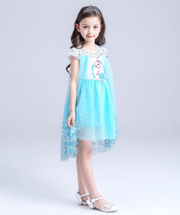 anta-shop-ชุดเดรสเด็ก-ชุดเอลซ่า-ชุดกระโปรงเด็ก-ชุดเจ้าหญิงเอลซ่า-elsa-princess-dress