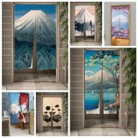 【YD】 Half Curtain Door Mount Blossoms Doorway Curtains Drapes Restaurant Hanging