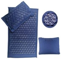 Acupuncture Massage Shakti Spike Massage Pad Massage Needle Cushion Yoga Mat Fitness Acupressure Mat Back Massager Pillow Set