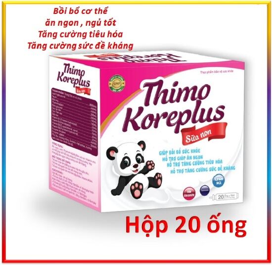 Ống uống thimo koreplus, bổ sung lysin hydroclorid 8000mg,taurin, mật ong - ảnh sản phẩm 1