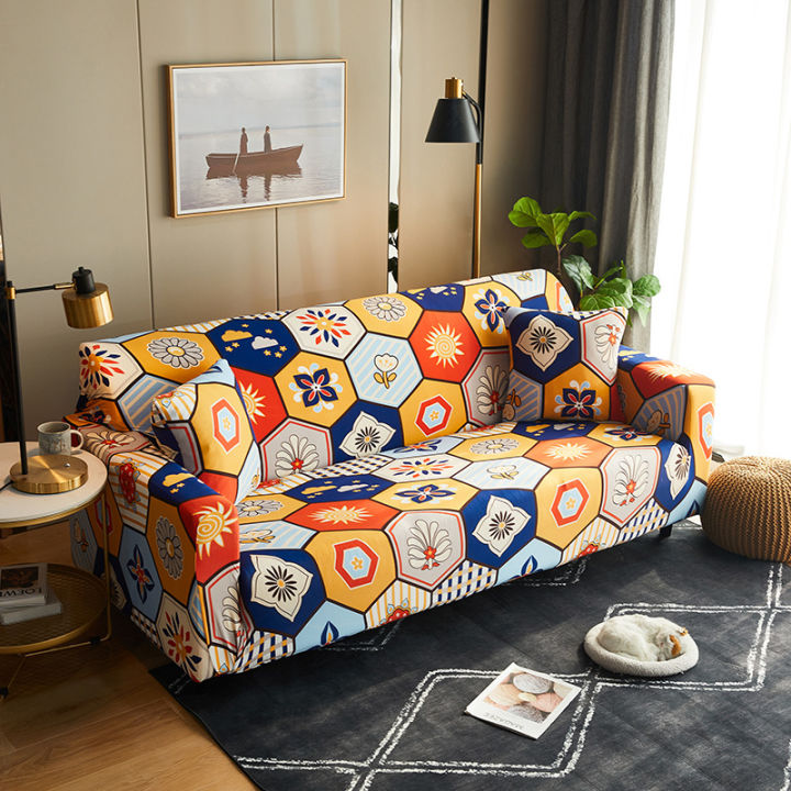 Áo Bọc Ghế Sofa Dệt Kim Họa Tiết Thổ Cẩm Nhiều Size | Lazada.vn