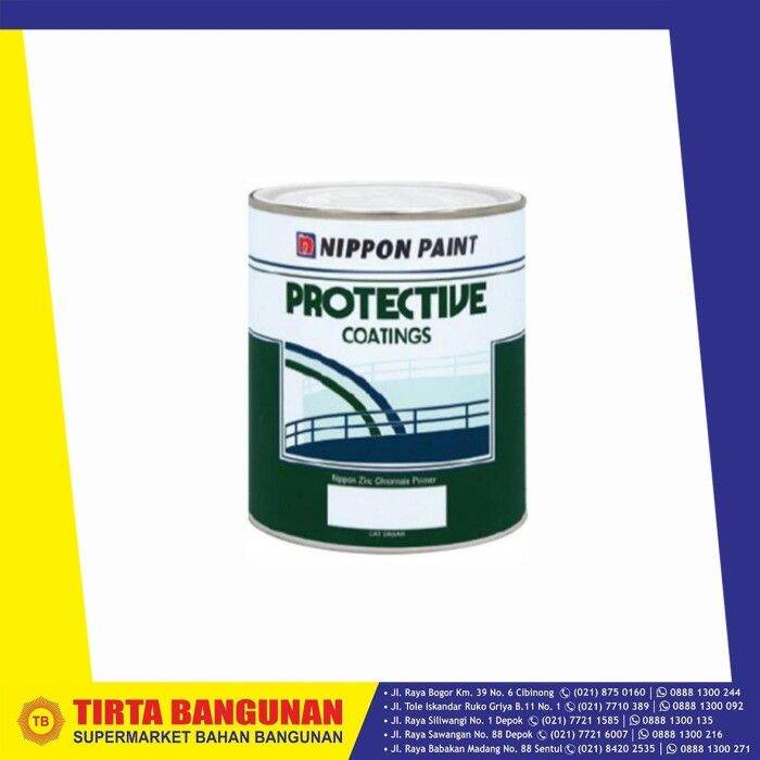 NIPPON PAINT PROTECTIVE COATING ZINC CHROMATE PRIMER/MENI BESI GREEN