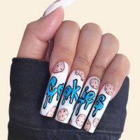 Ballet Wear Nails 24pcs Cartoon Pumpkin Nail Removable Nail