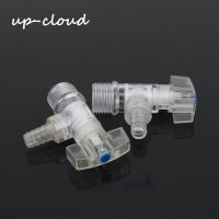 1pc transparent Plastic faucet 1/2" male thread PC water tap garden irrigation connector gas air pipe water valve