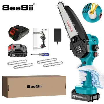 Cordless Grinder[2023 UPGRADE], Seesii 21V Brushless Mini Angle