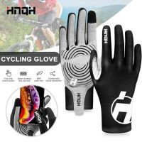 【cw】 1 Cycling Gloves Thermal Anti slip Fingers Riding  Men Hot