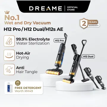 DREAME H12 Pro Wet and Dry Cordless Vacuum Cleaner Smart Floor