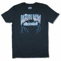 ตลกสวมใส่ทุกวัน Tops Death Row Records Lightning Thanksgiving Gift Tshirt