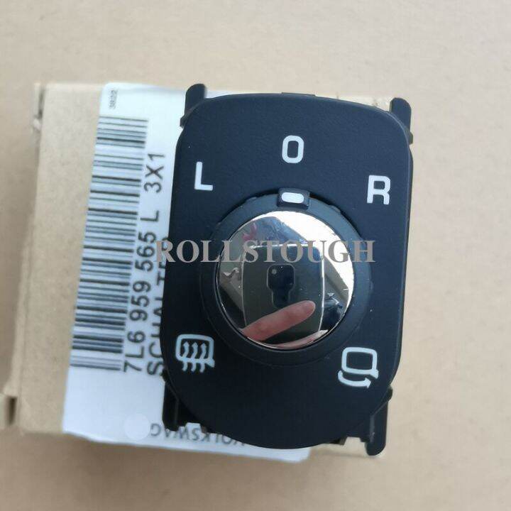 Car Power Folding Exterior Rear View Mirror Switch For Toua Reg 20072010 7L6959565L Lazada