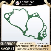 LOPOR Motorcycle Engine Crankcase Cover Gasket Seal For SUZUKI RM250 2001-2008 RM 250 11481-37F20