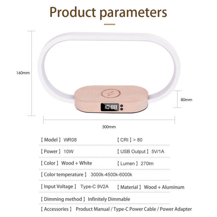 โคมไฟ-usb-โคมไฟโต๊ะข้างเตียงหรี่แสงแบบไม่มีขั้นและโหมดสี3สีชาร์จพอร์ตเหมาะสมสำหรับเด็กผู้ใหญ่บ้าน