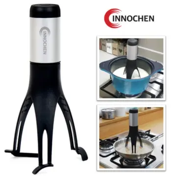Automatic Pan Stirrer with Battery Operated Kitchen Mixer - China Automatic  Pan Stirrer and Electric Milk Whisk price