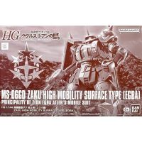 Bandai ต้นฉบับ HG IBO 1/144 DAM MS-06GD PB จำนวนจำกัดชุดประกอบโมเดลสำหรับเด็กอนิเมะตุ๊กตาขยับแขนขาได้หุ่นยนต์ของเล่นของขวัญสำหรับเด็ก