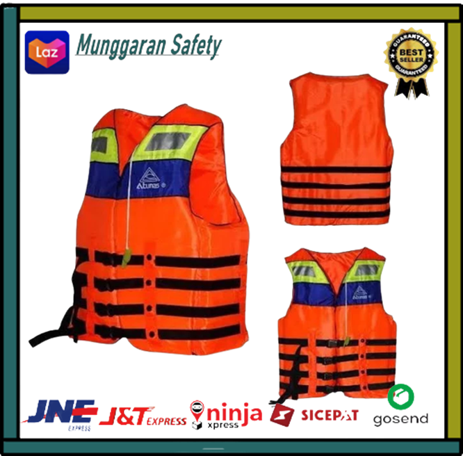 Rompi Safety Vest Pelampung Atunas - Life Jacket | Lazada Indonesia