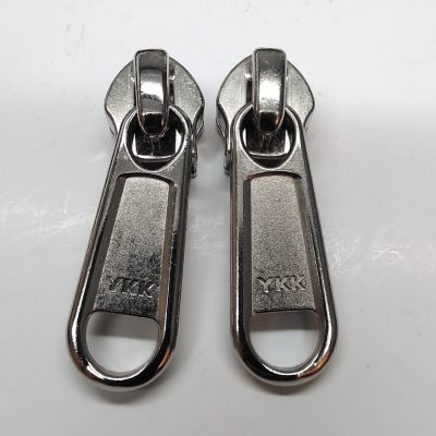 ℗▬□ YKK Authentic No.8 Long Brand Unlocking Luggage Puller YKK Customized DIY Environmental Protection High Quality Zipper Head