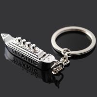 JACK ROSE Titanic Cruise Ship Model Keychain Charm Mini Steamship Key Chain Lovers Women Men Keyring Holder Jewelry Gifts Key Chains