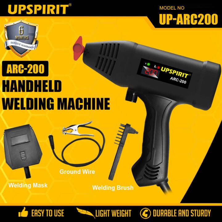 UPSPIRIT (6Months Warranty) ARC200 Handheld Electric Welding Machine