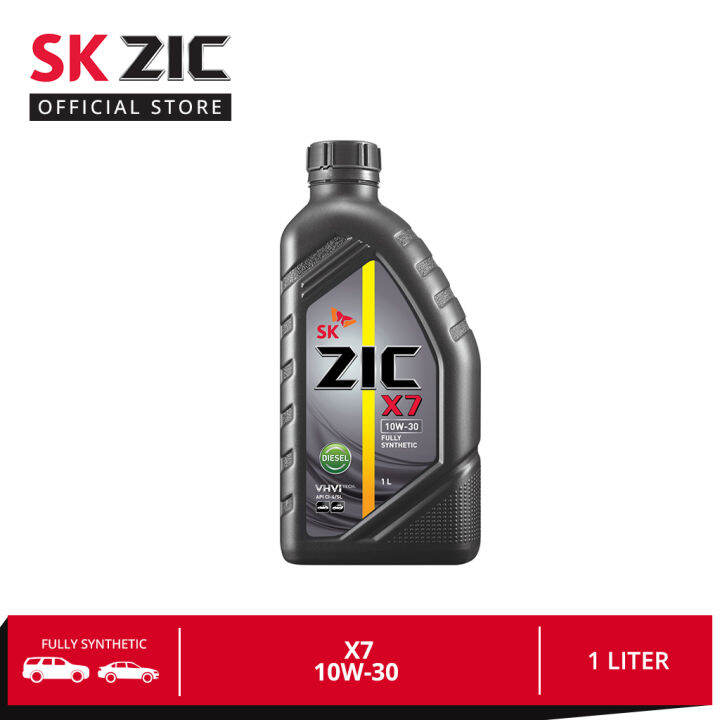 SK ZIC X7 DIESEL 10W-30 1 Liter | Fully Synthetic Engine Oil for Modern ...