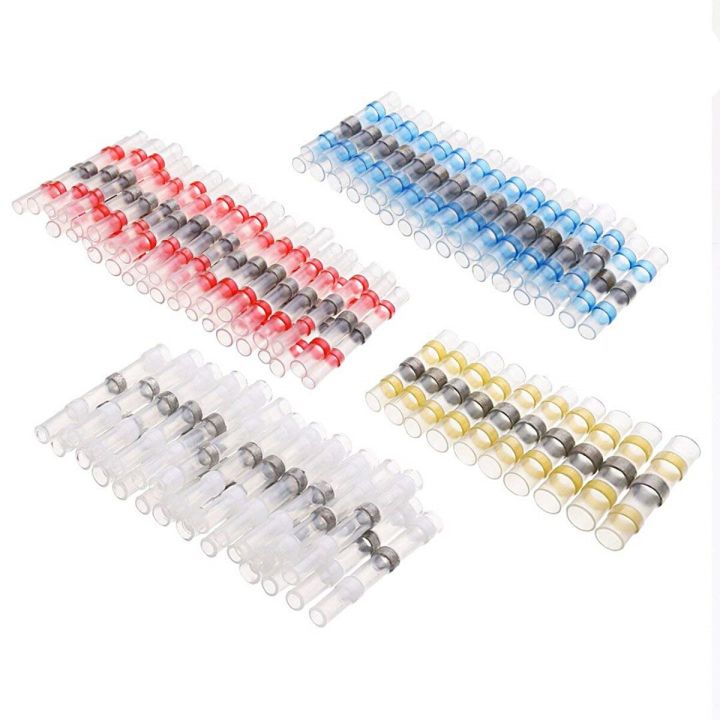 100pcs-heat-shrink-wire-connectors-solder-sleeves-waterproof-butt-terminals-electrical-cable-crimp-connector-soldering-tube-electrical-circuitry-parts