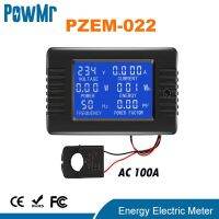 PowMr PZEM AC 6in1 220V100A เฟสเดียวดิจิตอลแอมแปร์มิเตอร์พลังงานโวลต์มิเตอร์แอมมิเตอร์โวลต์วัตต์ Kwh ปัจจัยเมตรแยก CT