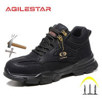 2022 Work Safety Shoes Men Lightweight Safety Boots Indestructible Work Sneakers Women Kevlar Insole Protective Steel Toe Shoes