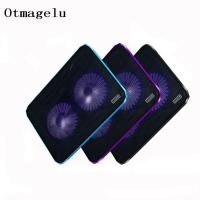 USB Laptop Notebook Cooling Pad 2 Fans Laptop Cooler For MacBook/Lenovo/Dell/Acer/Asus Universal Under 17 inch Ultra-thin Stand Laptop Stands