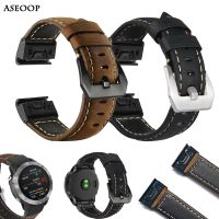 （Bar watchband）สายนาฬิกาหนัง22 26มม.,สำหรับ Garmin Epix Gen 2สายนาฬิกาเร็ว Fenix 7 7X 6 6X Pro 5 5X MK1สายข้อมือสำหรับเปลี่ยน945