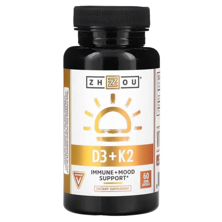 Zhou Nutrition D3 K2 60 Veggie Capsules Lazada Ph