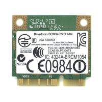 【☊HOT☊】 baijiangyong Dual Band 300Mbps Bcm943228hmb 4.0 802.11a /B/g/n การ์ดแบบไร้สาย Wifi ครึ่ง Mini Pci-e โน๊ตบุ๊ค Wlan 2.4Ghz 5Ghz อะแดปเตอร์