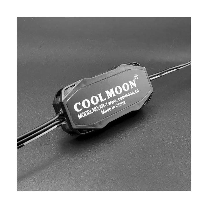 COOLMOON 1 PCS ARGB Mini Controller with Lengthen Cable Wide