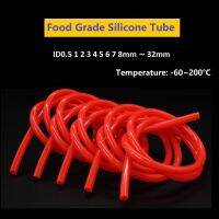 Red Imported Silicone Tube ท่อซิลิโคนนำเข้าสีแดง ID0.5 1 2 3 4 5 6 7 8mm ~ 32mm ท่อเชื่อมต่อน้ำแบบนิ่มท่อซิลิโคนยืดหยุ่นเกรดอาหารปลอดสารพิษ