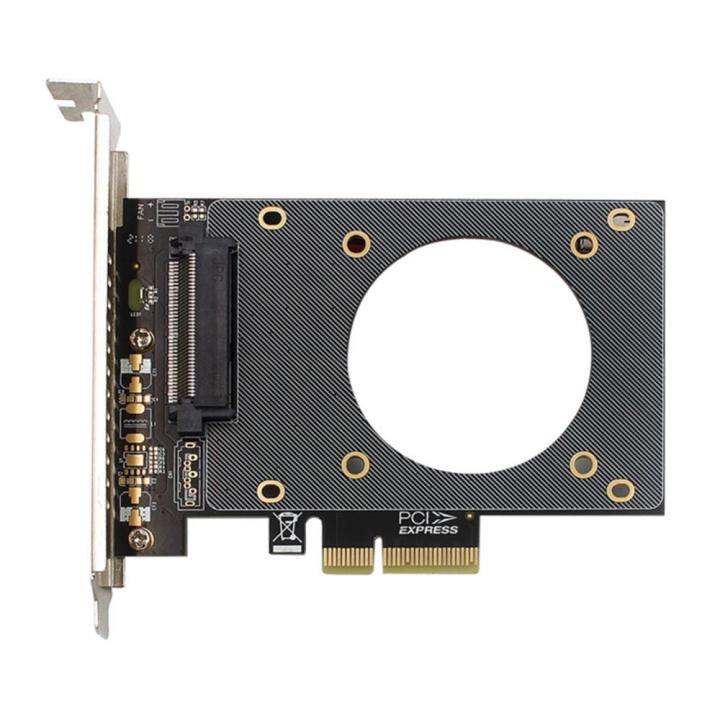 U.2 SFF-8639กับ PCI-E การ์ดขยาย X4 4000MB/S การ์ดอะแดปเตอร์ขยายที่ ...
