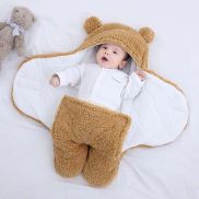 Gdsell mùa đông nỉ mỏng mềm trẻ sơ sinh bộ đồ giường trẻ sơ sinh sleepsack