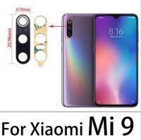 ฝาปิดเลนส์กระจกกล้องมองหลังที่ยึดเฟรมพร้อมสติ๊กเกอร์อะไหล่สำหรับ Xiaomi Mi9 Mi 9 Se Mi 11