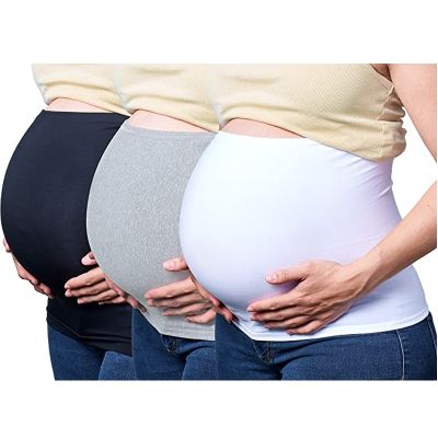 3ชิ้น/ชุดรัดหน้าท้องรองรับการตั้งครรภ์เข็มขัดผู้หญิงท้องรัดการดูแลก่อนคลอด