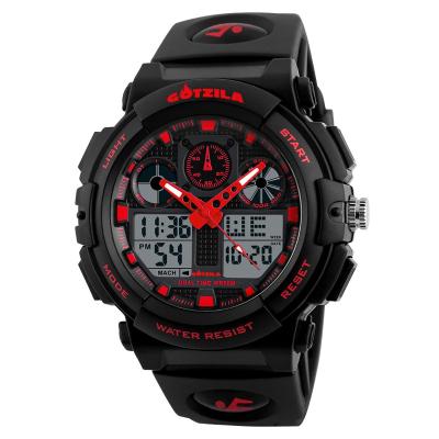 นาฬิกาแฟชั่น Gotzila ของแท้ กันน้ำ 100% รุ่น GR-04R - Black ส่งเร็ว ไม่ต้องรอนำเข้า