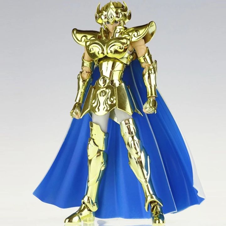 cs-รุ่น-saint-seiya-ตำนานผ้า-ex-leolion-aiolia-24k-พร้อม-phoenix-ikki-head-gold-zodiac-knights-action-figure