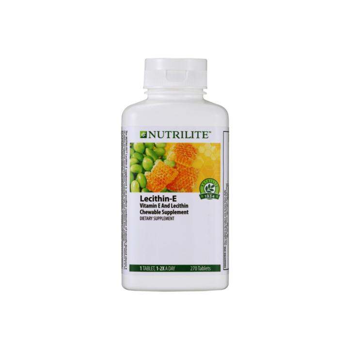 Amway NUTRILITE LecithinE or Lecithin E (270 Tablets) Ready Stock