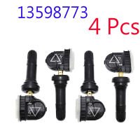 4 Pcs TPMS เซ็นเซอร์ความดันยาง433 MHz OE #13598773ใหม่สำหรับ Buick Enclave, LaCrosse, Cadillac CT6, CTS, Escalade,GMC