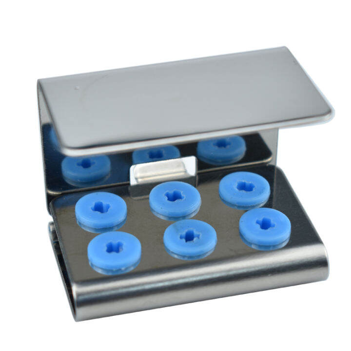 Dental Ultrasonic Scaler Tip Holder Stand Storage Box Scaler Tips
