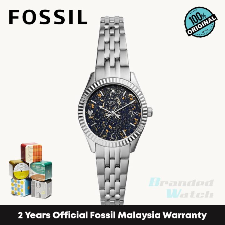 Official Warranty] Fossil ES5061 Women's Scarlette Mini Three-Hand Date  Stainless Steel Watch (watch for women / jam tangan perumpuan / fossil  watch for women / fossil watch / women watch) | Lazada