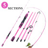 Sougayilang 5 phần 1.7m xách tay combo max drag power baitcasting spinning - ảnh sản phẩm 3