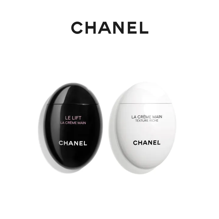 CHANEL Chanel Hand Cream Classic Combination Black and White Egg Hand